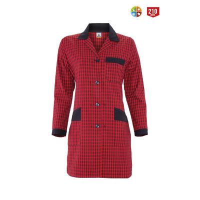 Myform Cildadiye Bayan Ekose Kırmızı