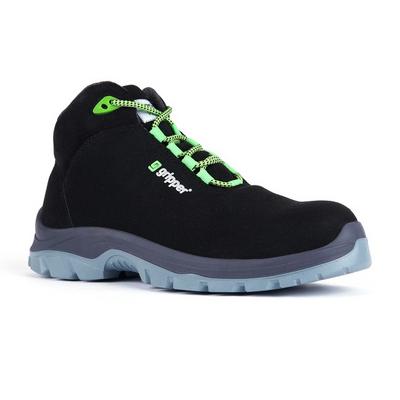 Gripper Gpr-154 S2 Siyah Microfiber Nubuk Kompozit Burunlu Bot