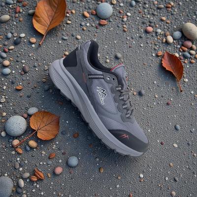 Wickers 2893 Siyah-Füme-Buz Spor Ayakkabı